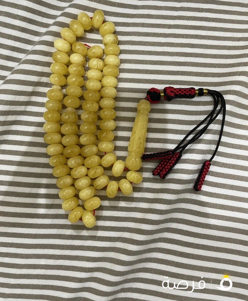 مسباح تراب كهرب ريحة عطر خفيفة