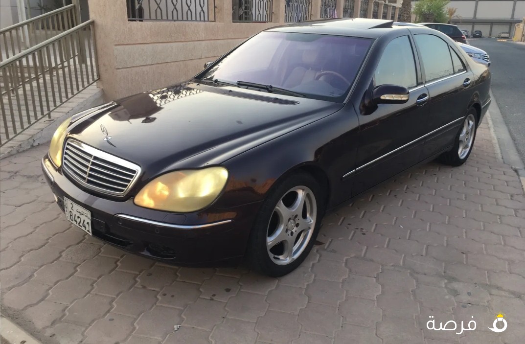 مارسيدس 2001 حجم 500 ثمانيه سلندر شرط الفحص
