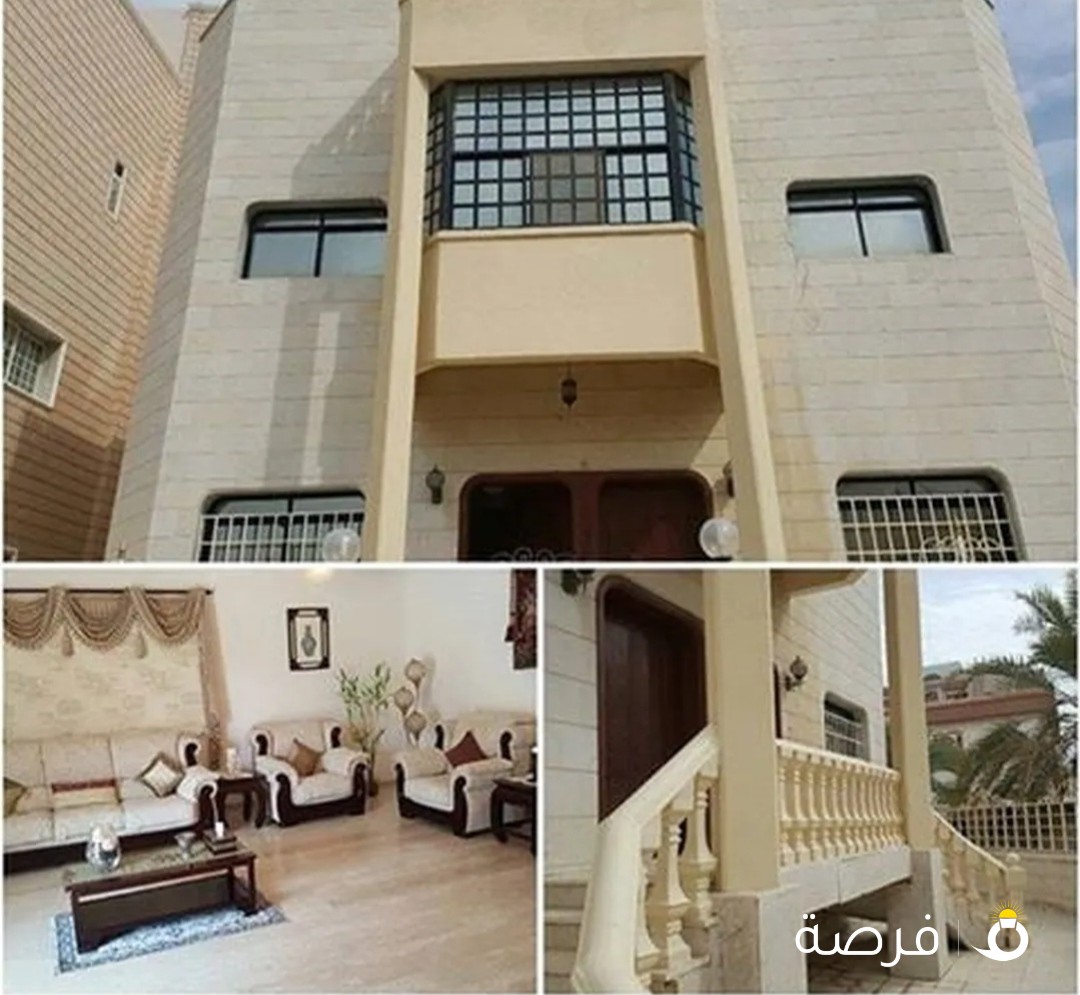 فيلا طابقين عمر 5 سنوات للبيع الجهراء