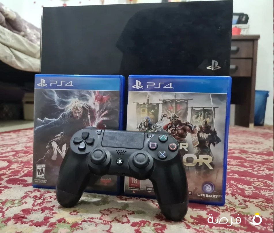 PlayStation 4 with 2 games