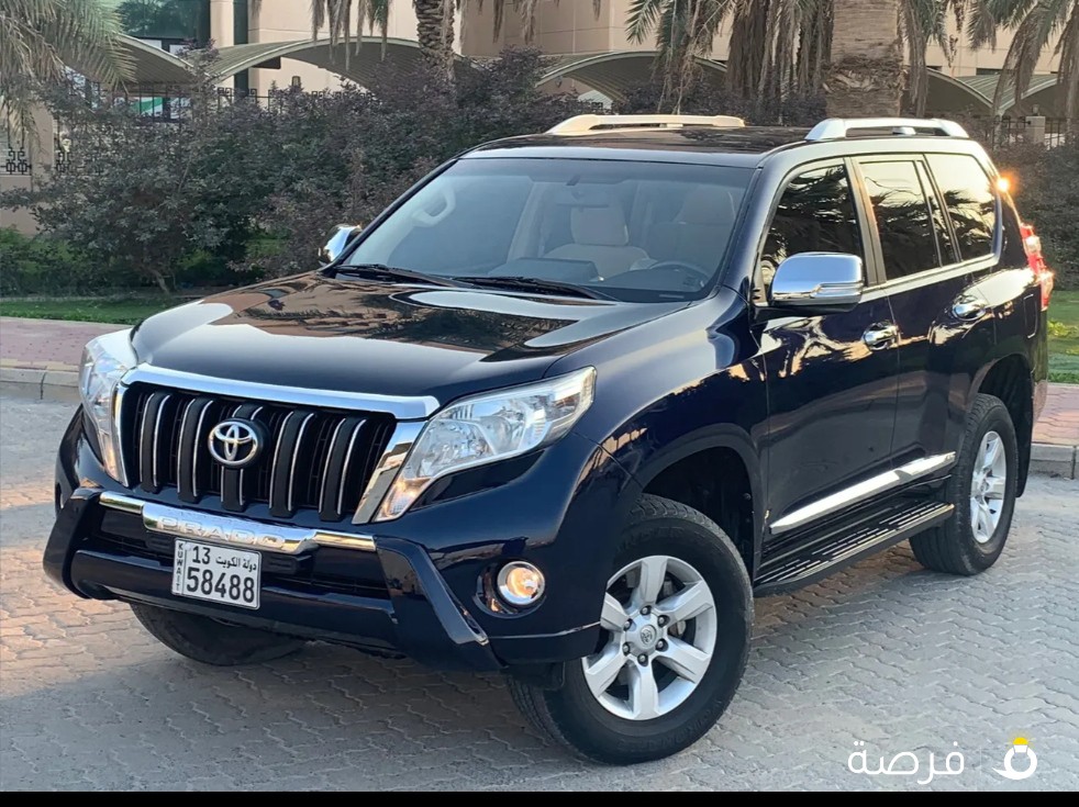 برادو الساير فل ما عدا فتحه وجلد TXL 2015 لون مميز بحاله ممتازه