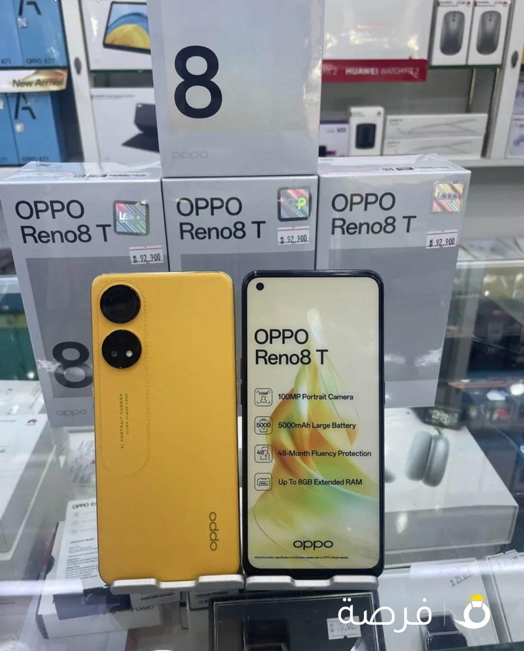 اوبو رينو T8 4G مع سماعه هديه