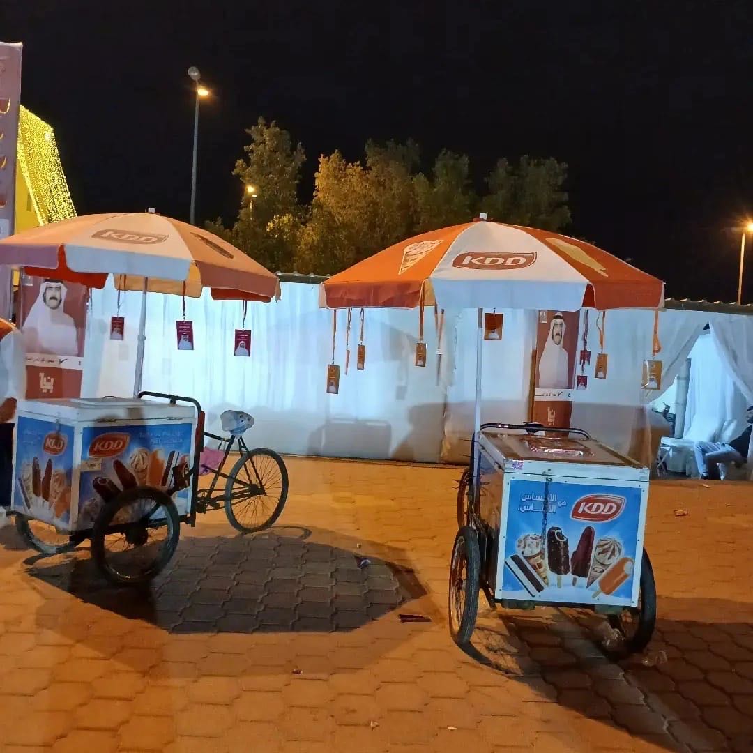 تأجير عربانة ايس كريم 