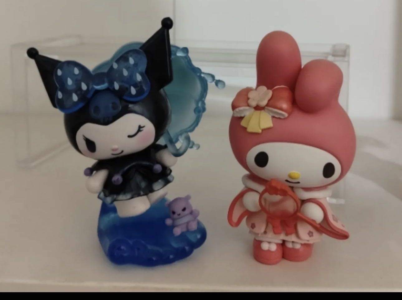 My melody and Kuromi blindbox figures