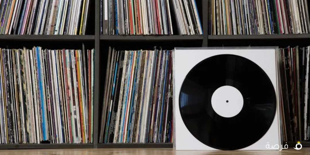 A deep collection of Vinyl records for sale.