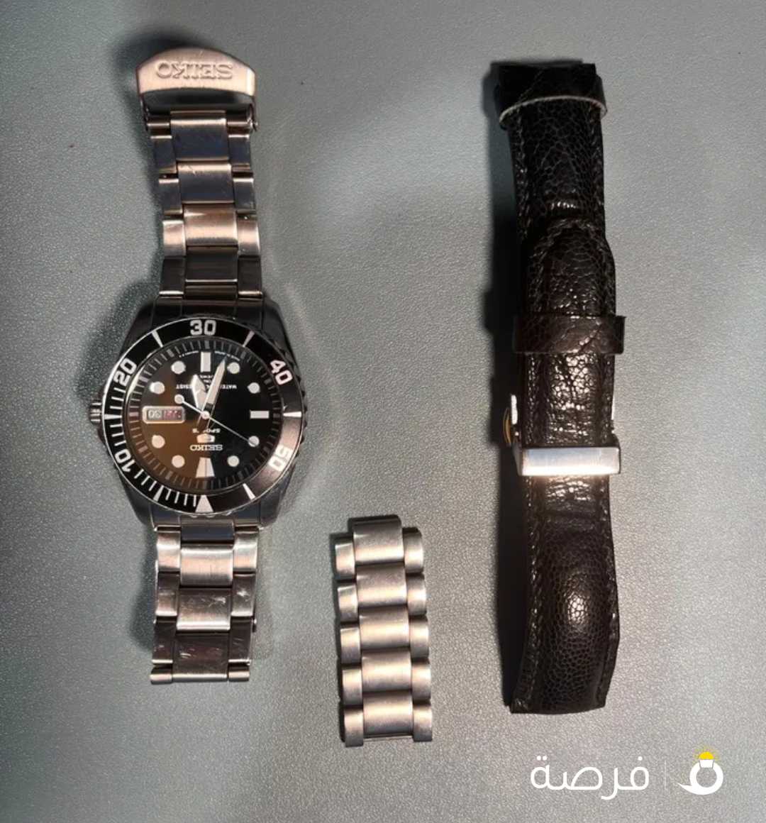 Seiko 5 Sports 7S36-03C0 Day date Automatic Men's Watch

mad in japan

used / good condition

comes with extra original leather strap

Pre-owned

Seller Notes

Bezel Color black /Silver

Number of Jewels

24 Jewels

Indices

Arrow Markers, Baton Indexes, Round Indexes

Band/Strap

Bracelet

Case Color

Silver

Caseback

Exhibition

Department

Men

Bezel Type

Unidirectional Rotating

Lug Width

22 mm