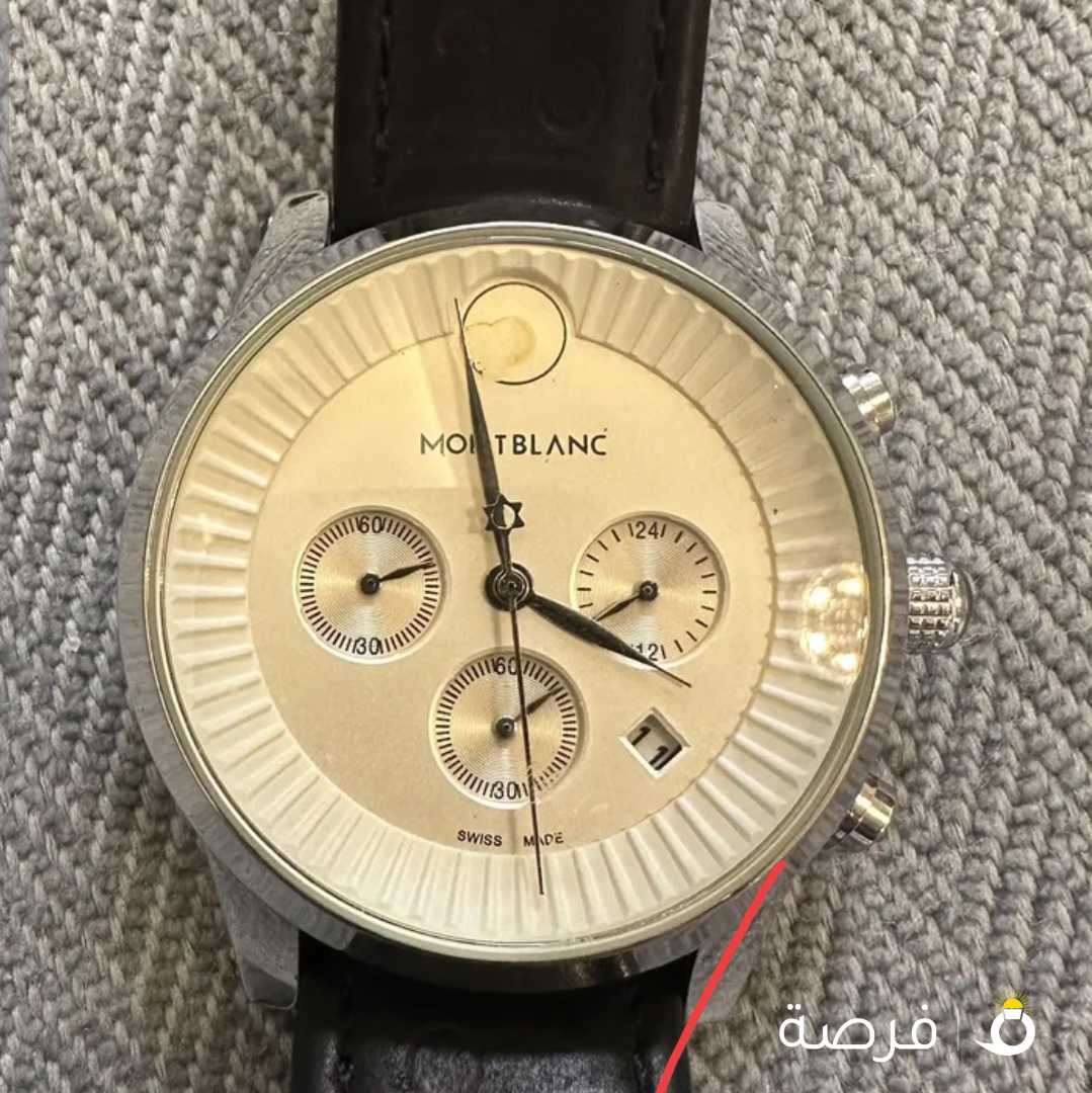 ساعه مونت بلانك درجه اولى استعمال بسيط