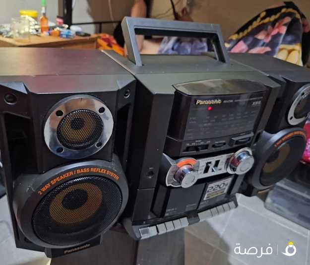 panasonic xbs two side cassette deck both side working also redio