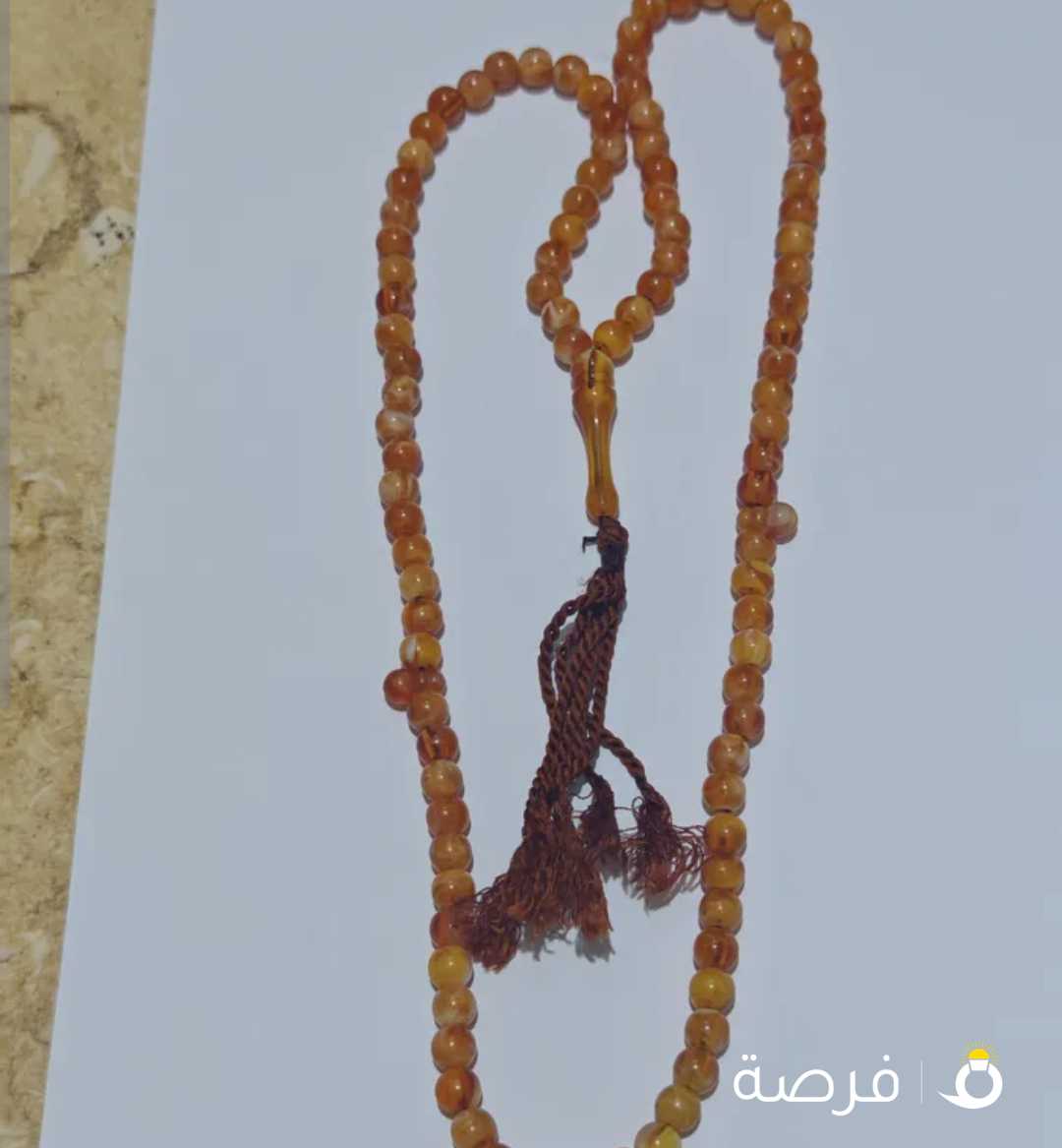 سبحه كهرمان 99 حبه