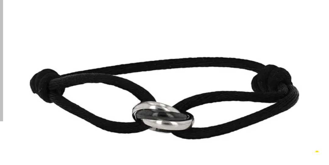 اسوارة كارتير ترنتي ذهب ابيض وسيراميك اصلية كالجديدة اسوارة بولغري فضة بحالة ممتازة كالجديدة اصلية