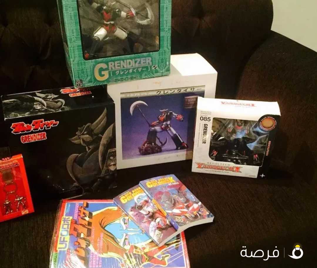مجسمات غرندايزر نادرة مستوردة من عدة دول للمهتمين