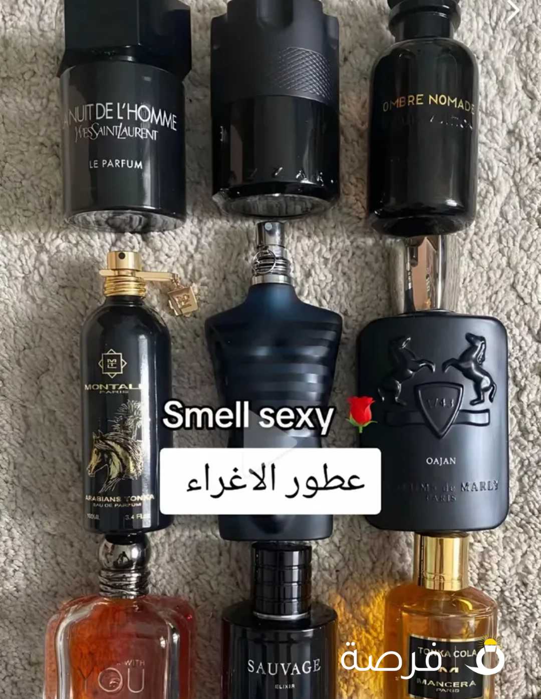 عطورات عالمية تستر بدون كرتون اصلي !!! وفر على نفسك '!!