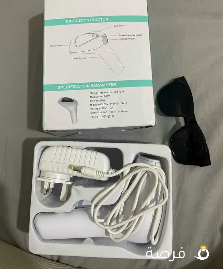 Hair removal device IPL