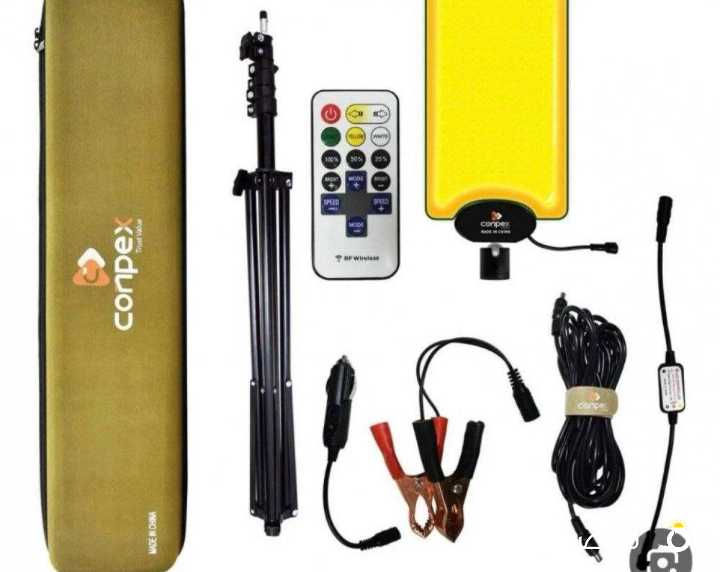 للبيع سنارات اضاءة مع ستاند وريموت