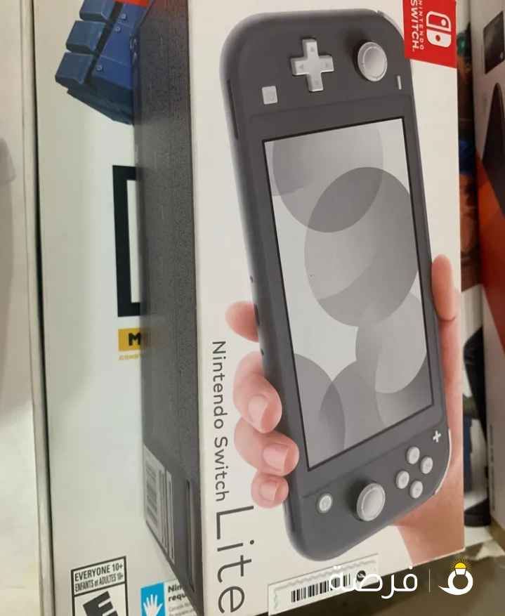 جهاز Nintendo switch light جديد بالكرتون لم يستخدم للبيع