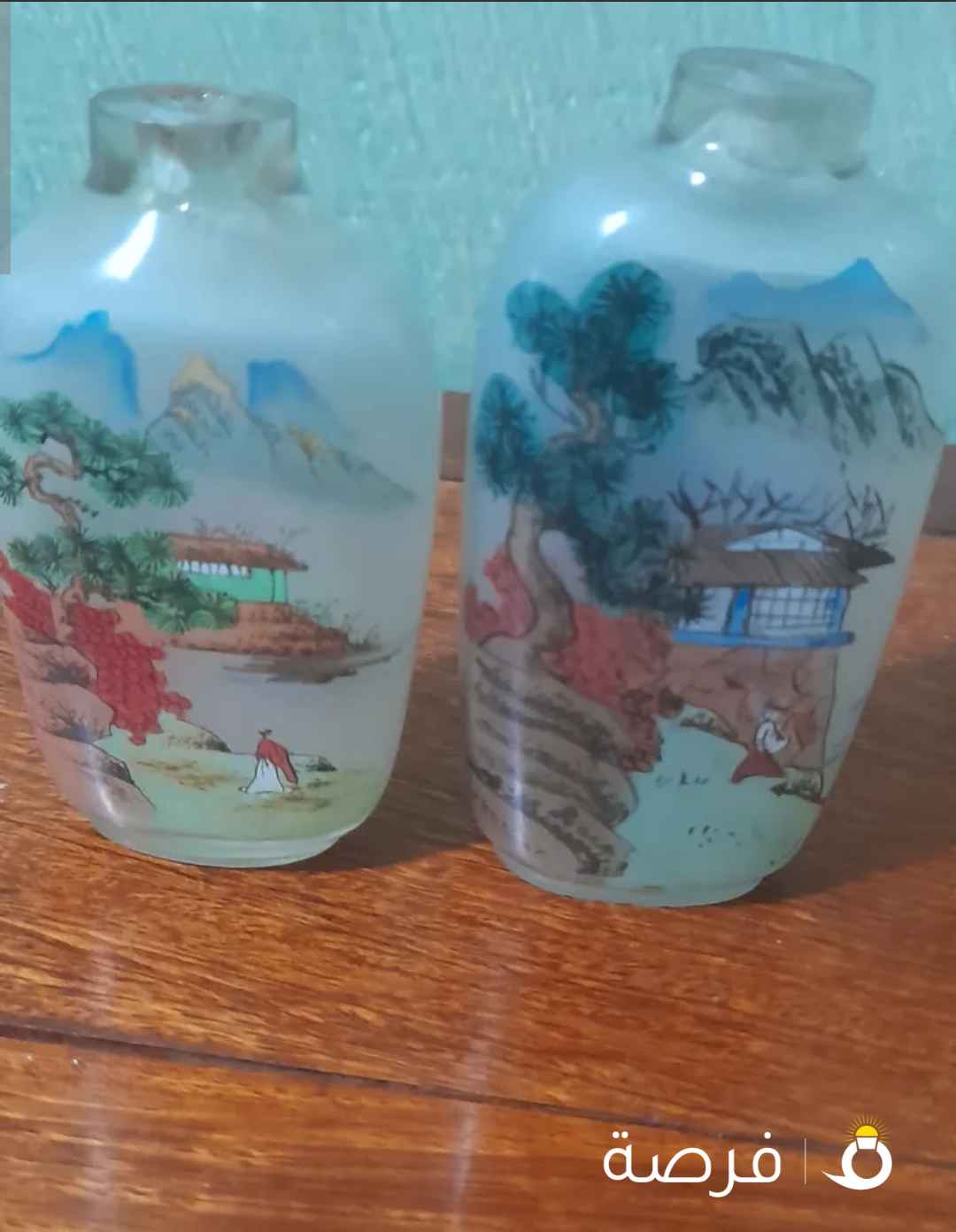 للبيع 2 قنينه صيني و2 علبه صغير