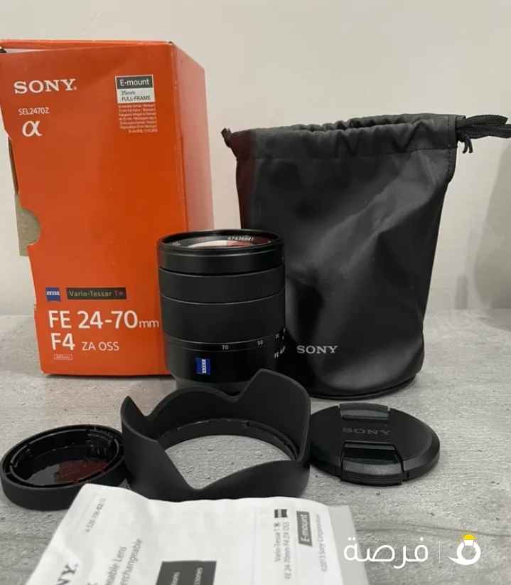 Sony 24-70 F4 carl zeiss lens عدسة سوني