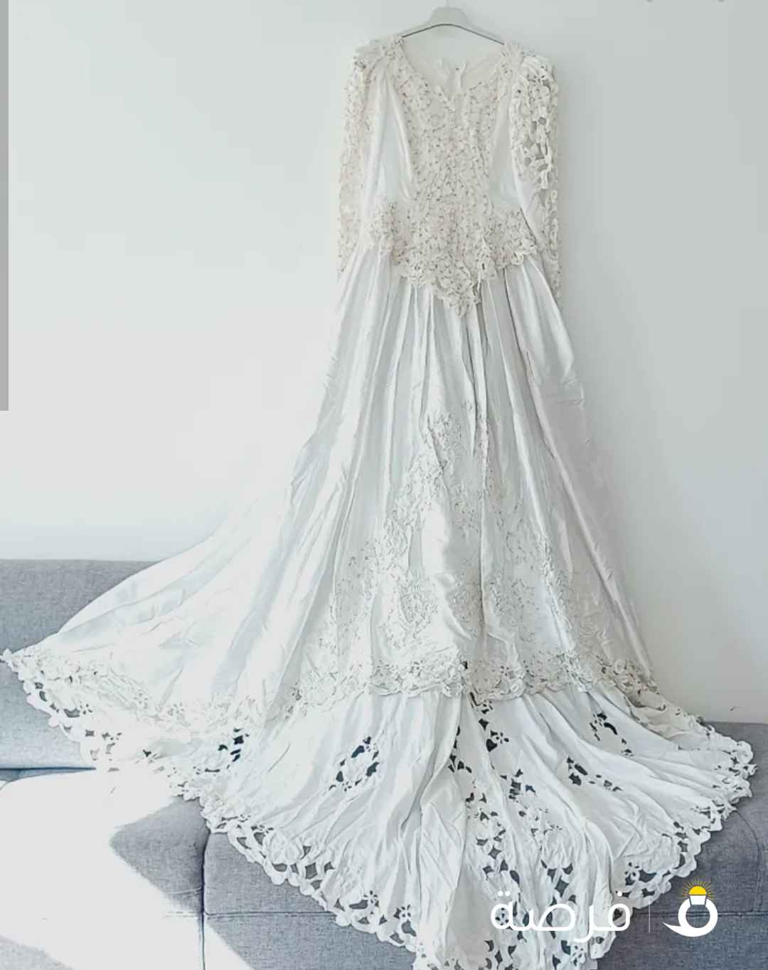 فستان عرس ابيض + فستان سهرة