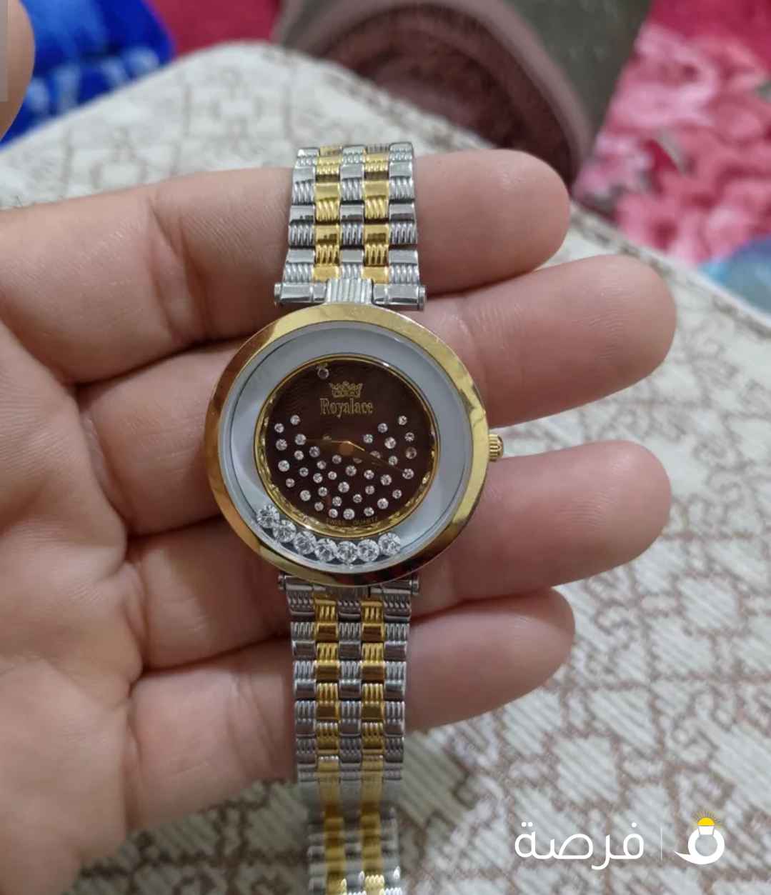 ساعه نسائيه سويسريه ماركه روياليس جديده بدون العلبه