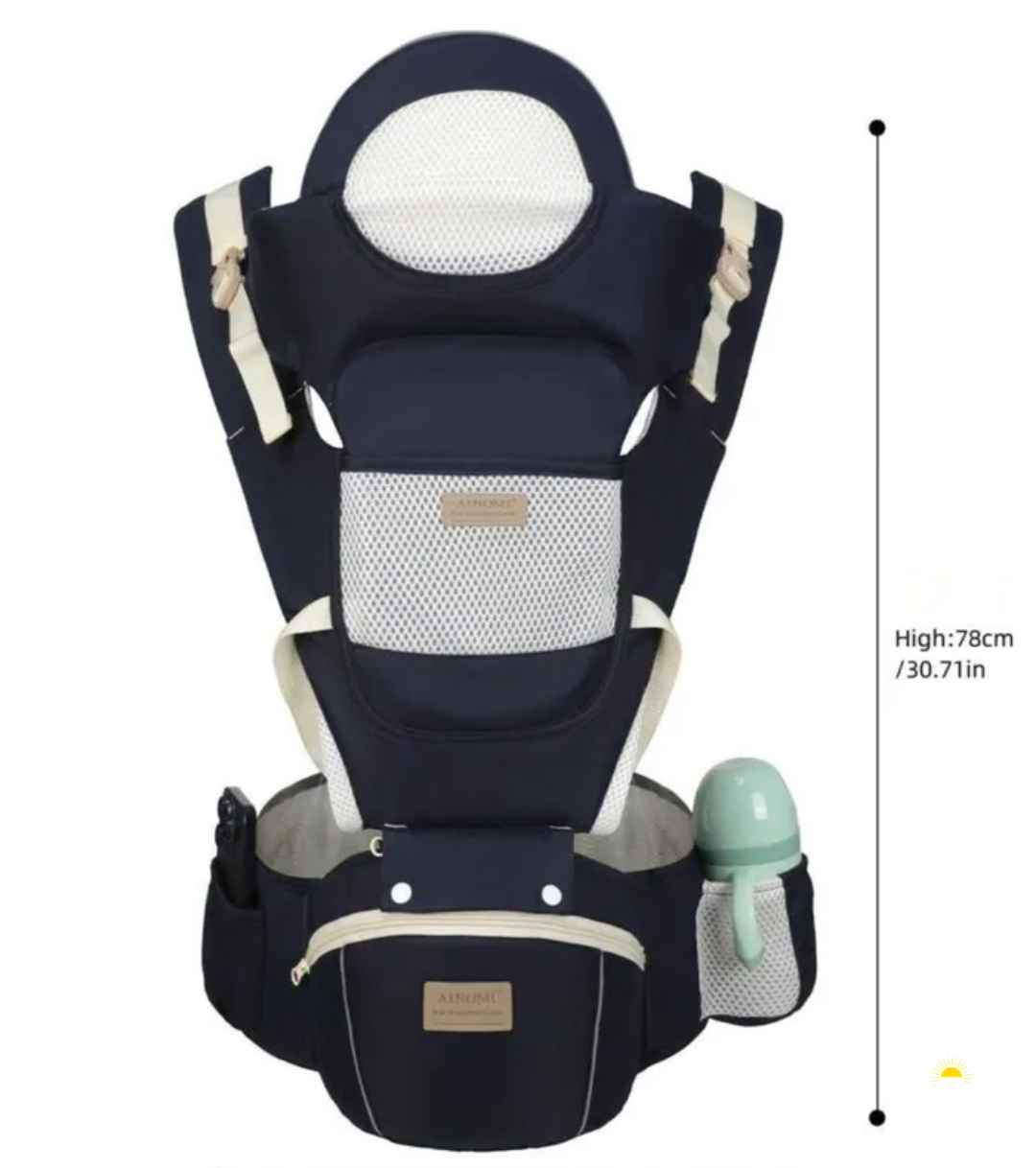 هزاز للبيبي جونيور استعمال خفيف وشيالة بيبي جديده لم تستخدم