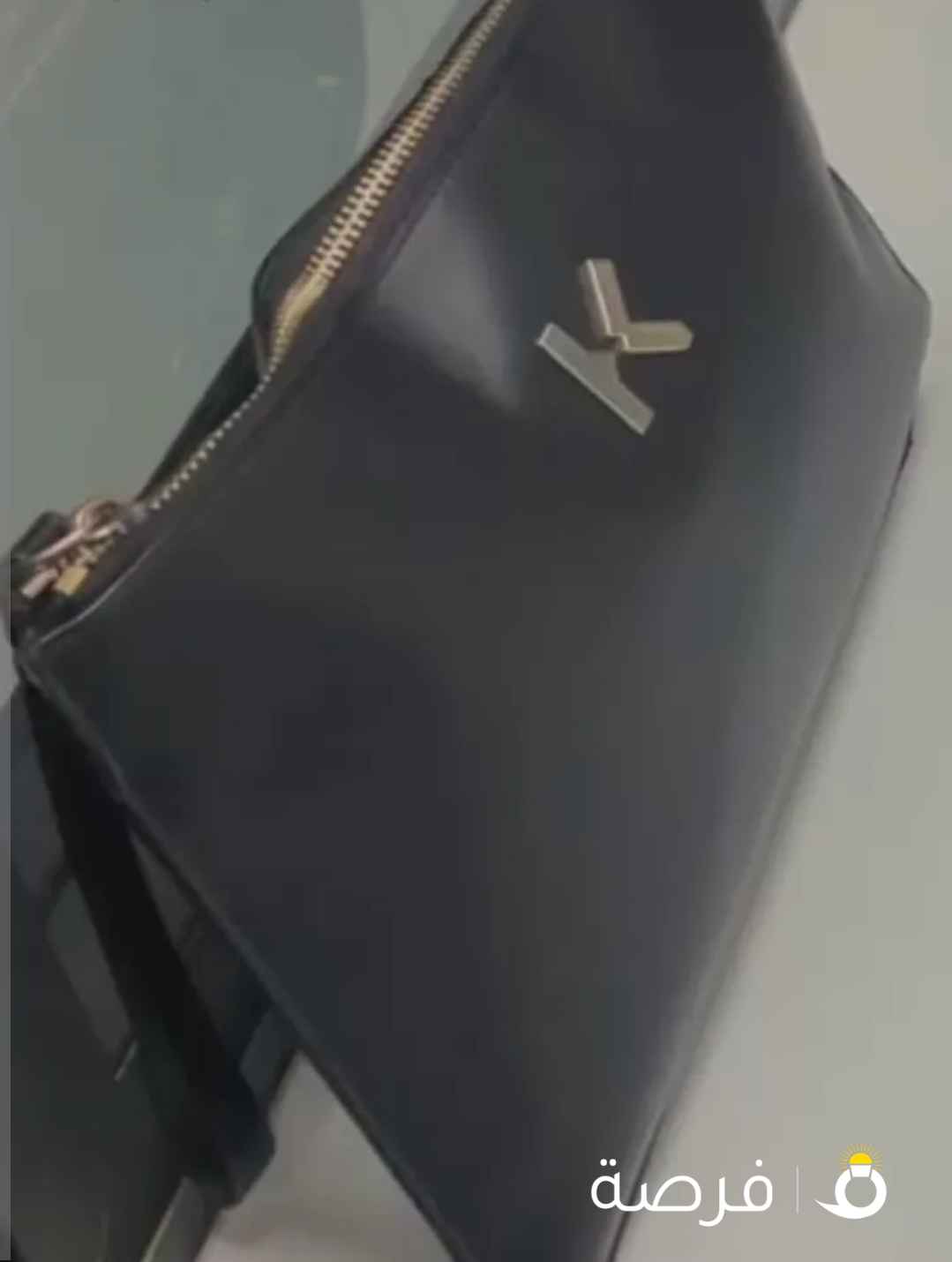 جنطه كنزو جلد ليذر اصلية