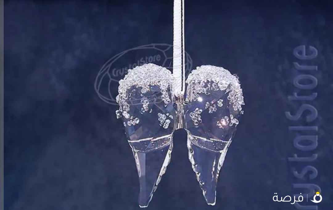 ميدالية سوارفسكي جناح الملائكة للسيارة