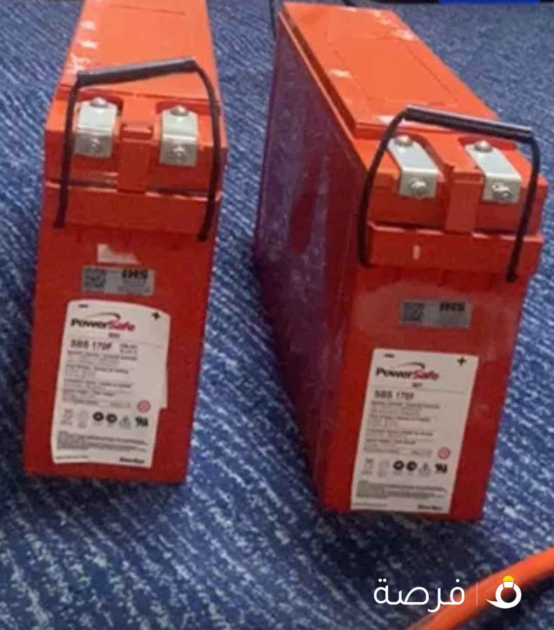 بطاريات طاقه شمسيه حجم 170أمبير فرنسه درجه اوله
شرط الفحص