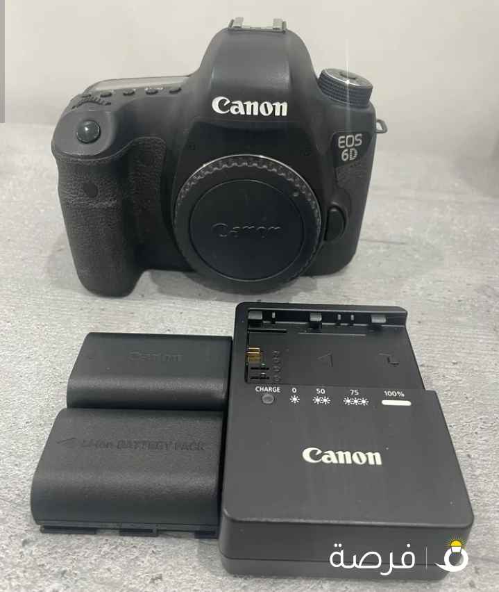 Camera Canon 6D i كاميرا كانون الاصدار الأول