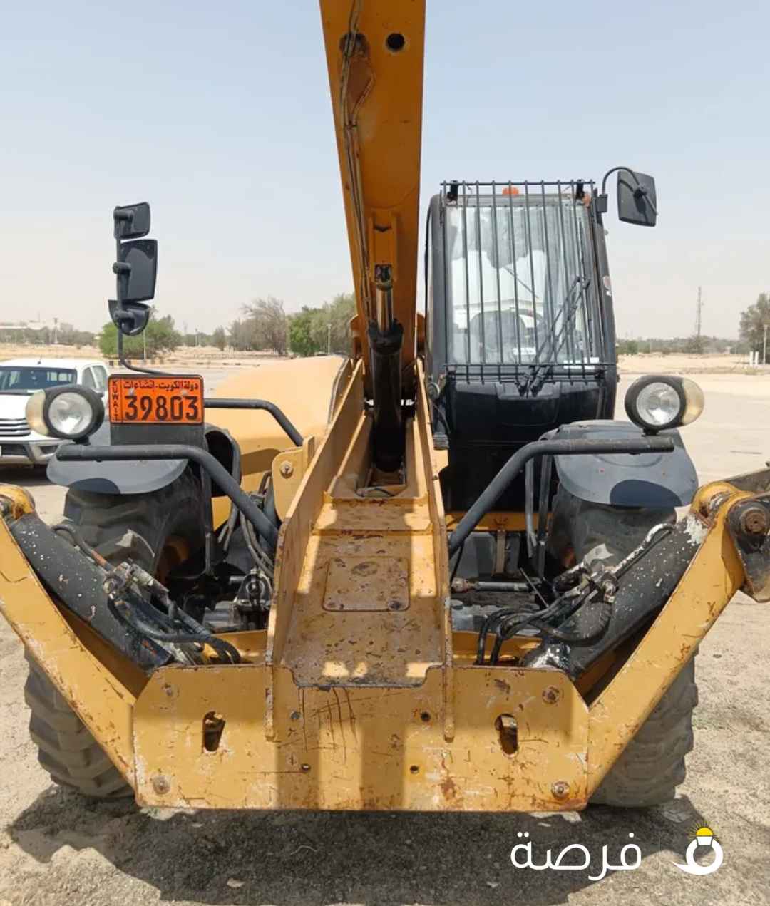 للبيع 2 رافعة تلسكوب كاتربلر موديل 2016 وارد الوكيل