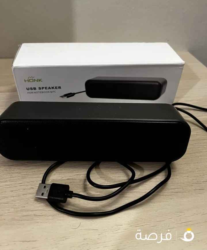 سماعات جديده USB غير مستعمله بالكرتون