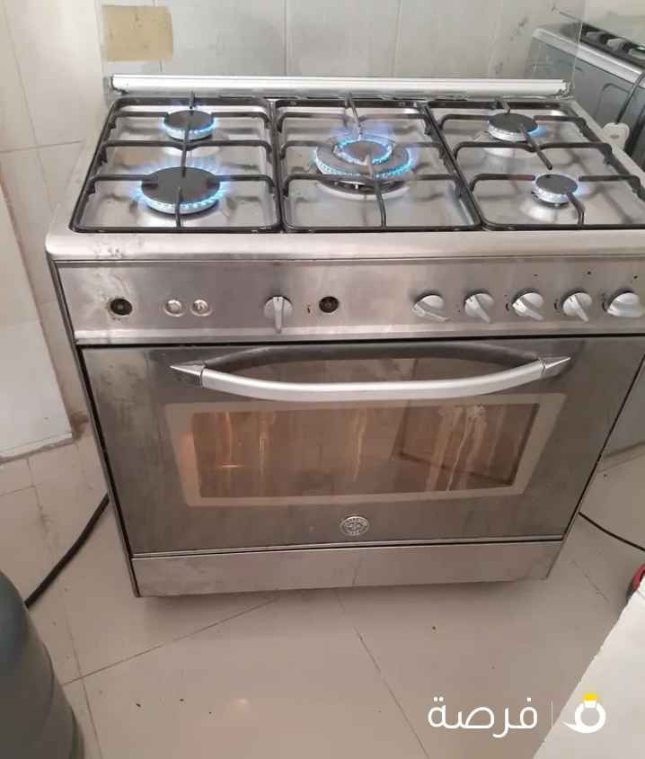 للبيع 5شعلة ايطالي 80في 50سم الفرن مفتاح والشواية مفتاح السعر 20دينارنهاىي السعر مكاني الرقعي