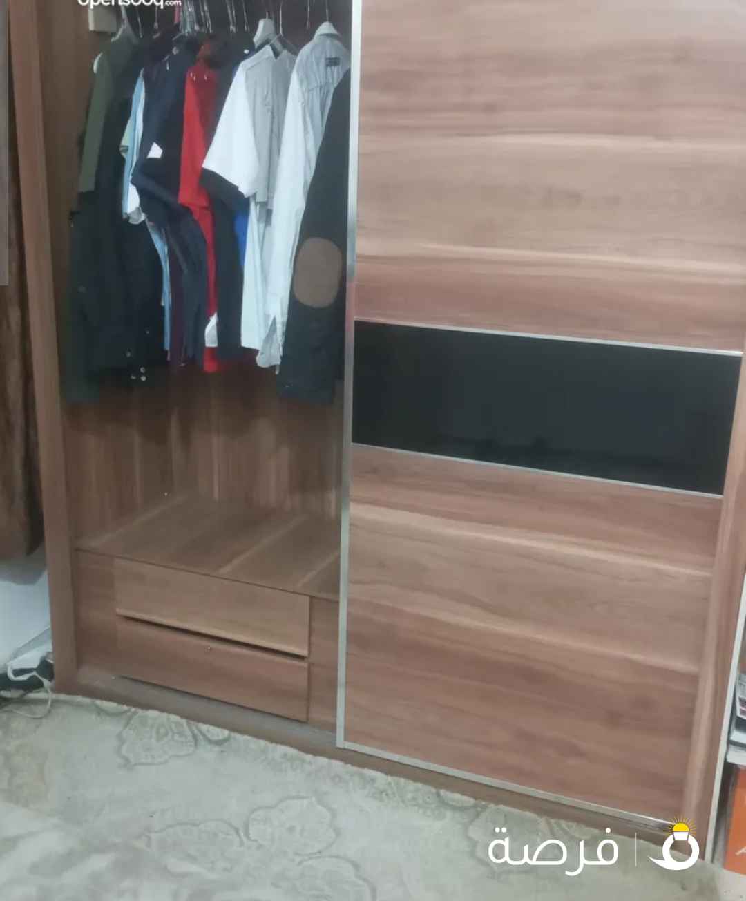 دولاب مستعمل عرضه 180ارتفاع 210