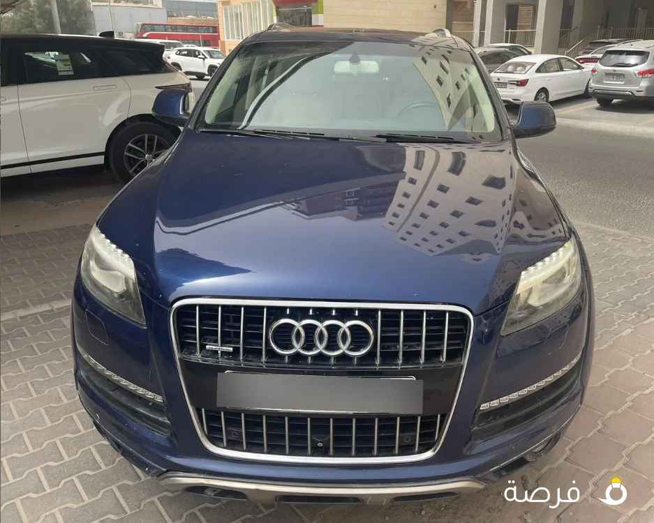 اودي Q7 كحلي 2014 سته سلندر