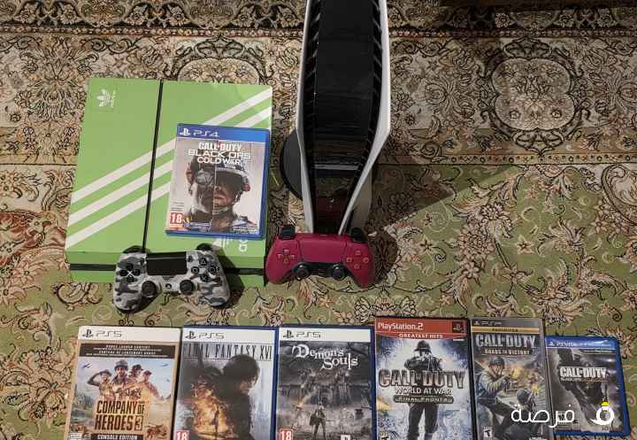 بلايستيشن 5 - بلايستيشن 4 - PSP