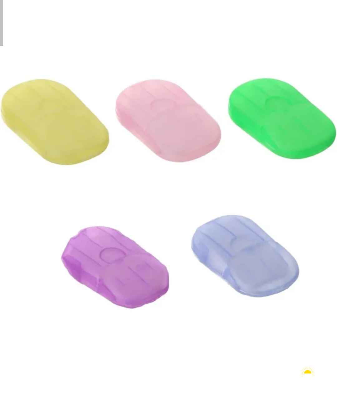 ورق صابون محمول بعلب ، 250 علبة