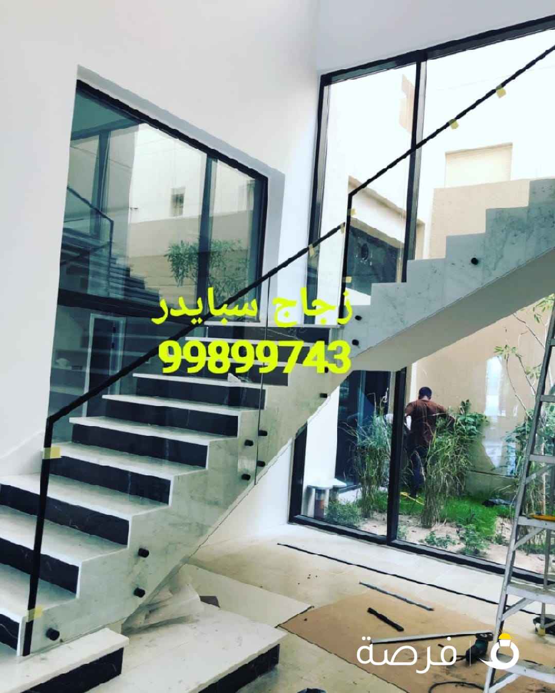 تركيب زجاج ومرايا