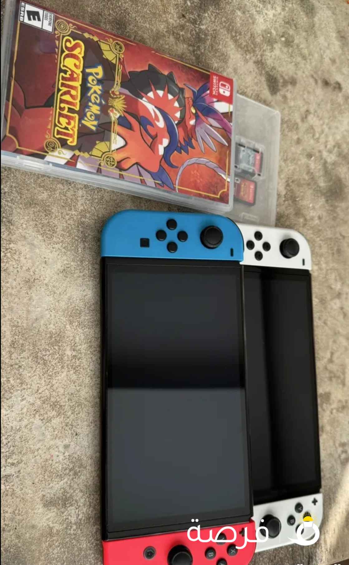 للبيع جهازين سويتش مع 4 اشرطه
