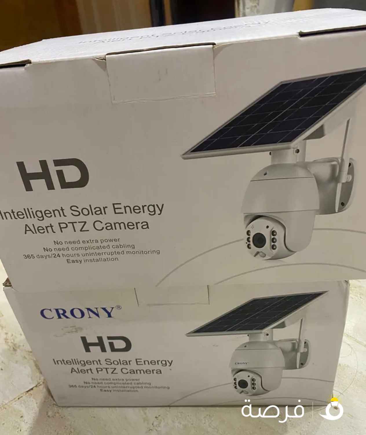 كامرات مراقبه عالطاقة الشمسية