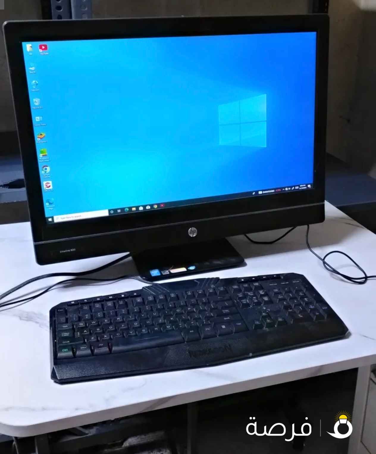 دينار
All in one hp core i5 4th generation ram 8 GB hard HDD 500 GB