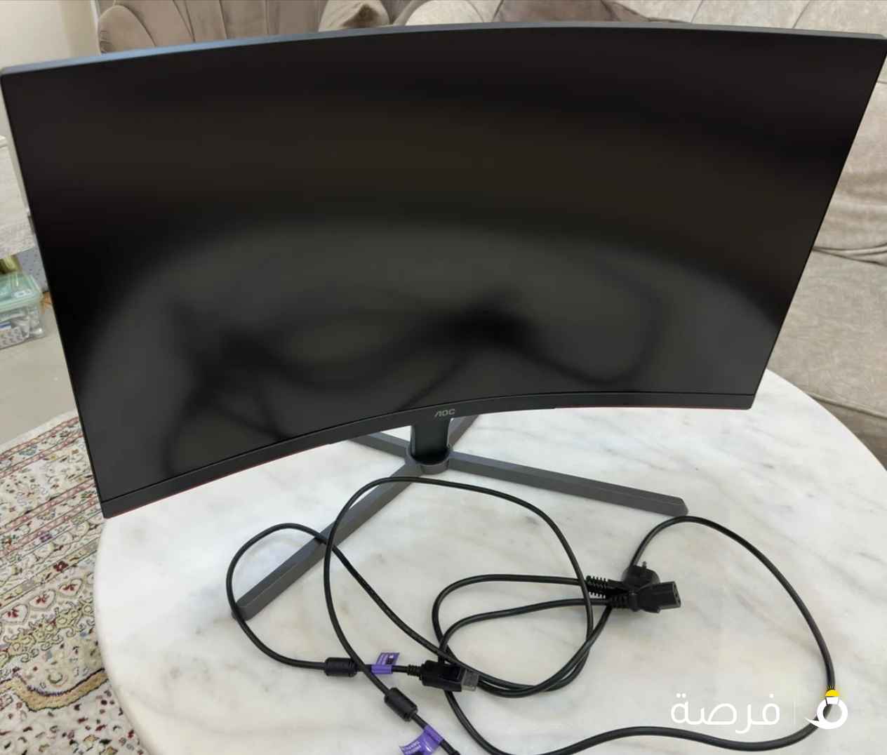 شاشة Aoc FHD curved 1080P 165HZ