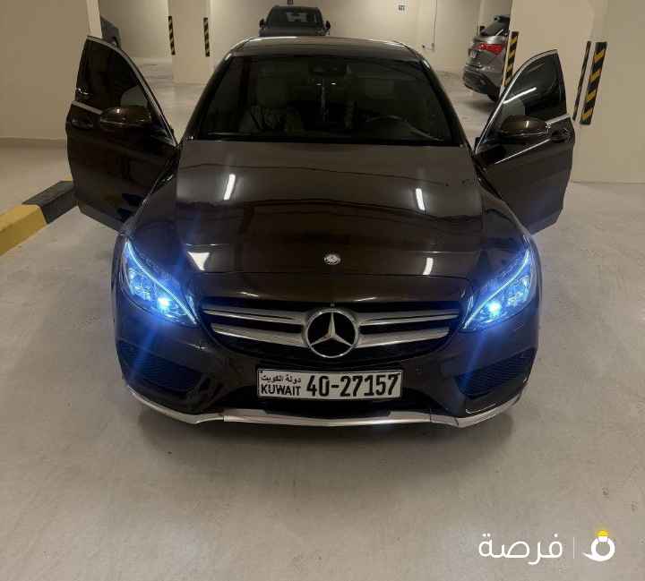 مرسيدس سي ‎200موديل2016 للبيع بحالة جيدة ونضيفه