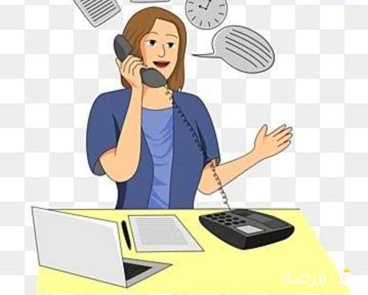 مطلوب موظفة استقبال