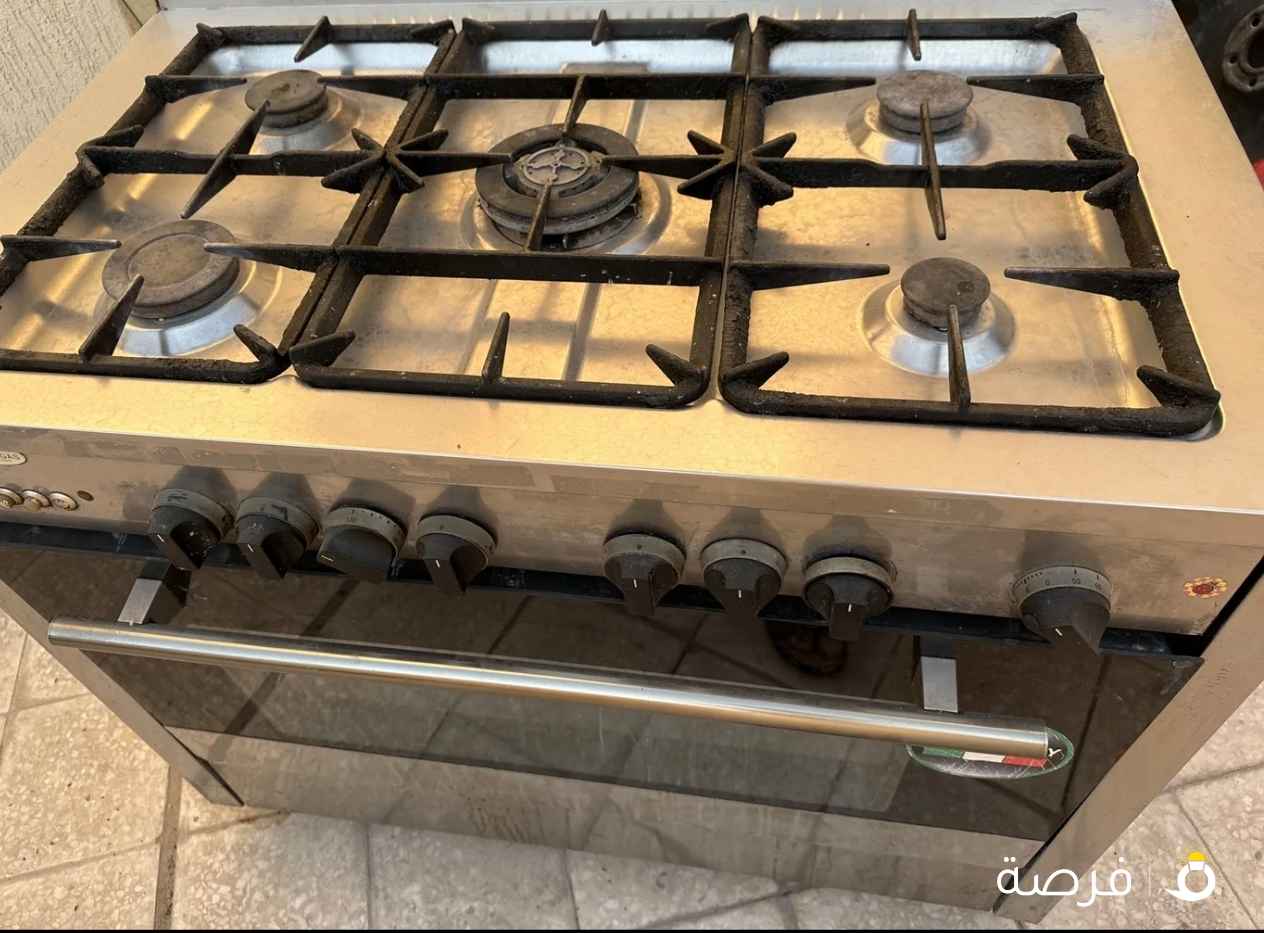 FLAME-GAS Cooker 5 burner made in Italy