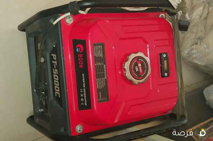 ماطور 5000 صافي 4000 شرط الفحص نظيف العداد مسجل مشتغله المكينه 43ساعه تقريبا ماركه اي دون