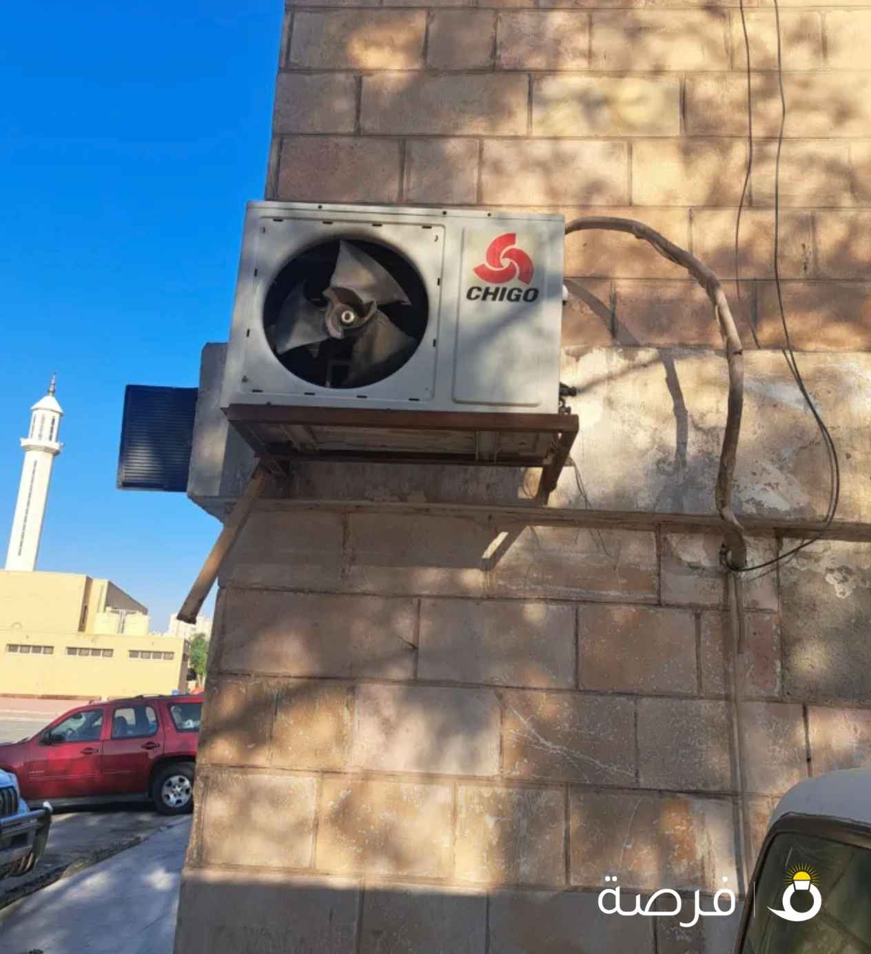 تكييف 2 طن ونص توشيبا بحاله جيده شغال وراكب واموره تمام