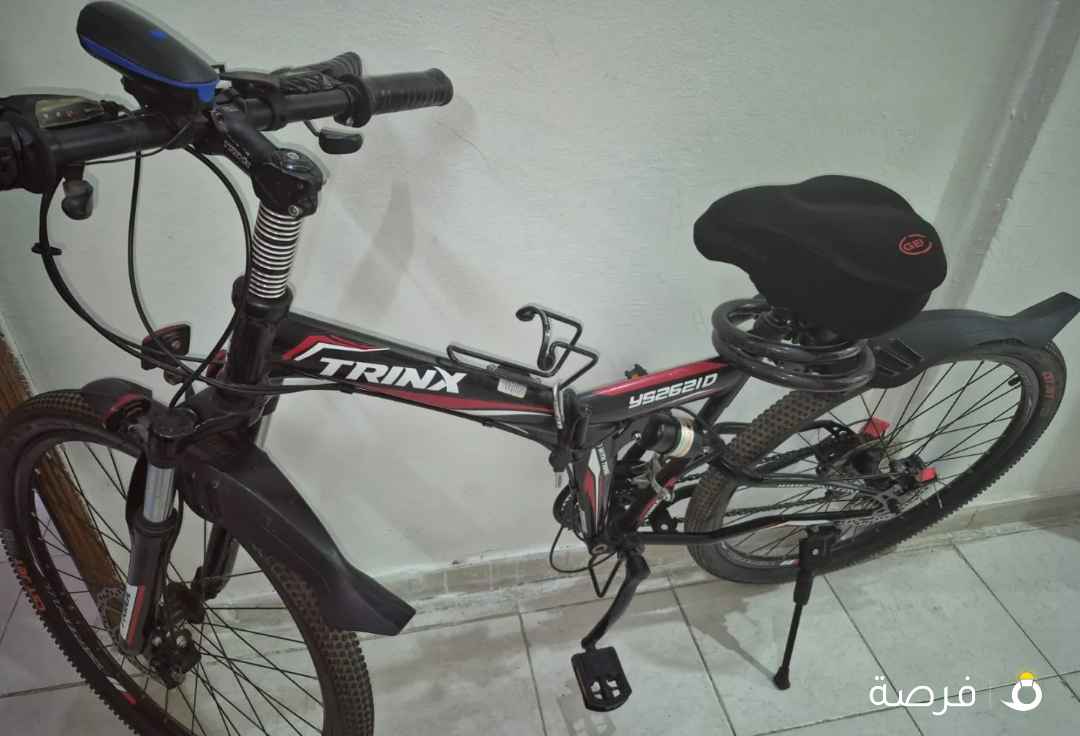 دراجة هوائية حجم 27 ماركة TRINX شبه جديدة