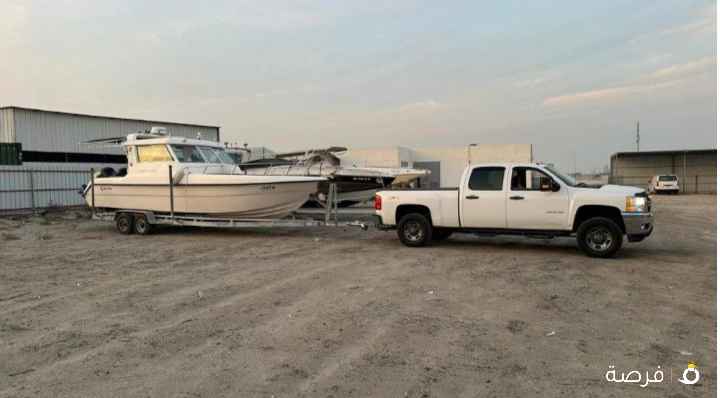 قلص وسحب القوارب