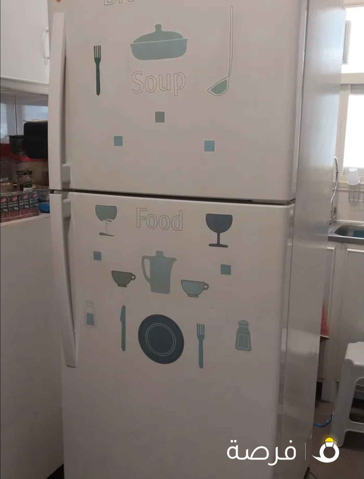 للبيع ثلاجة دايو 17 قدم