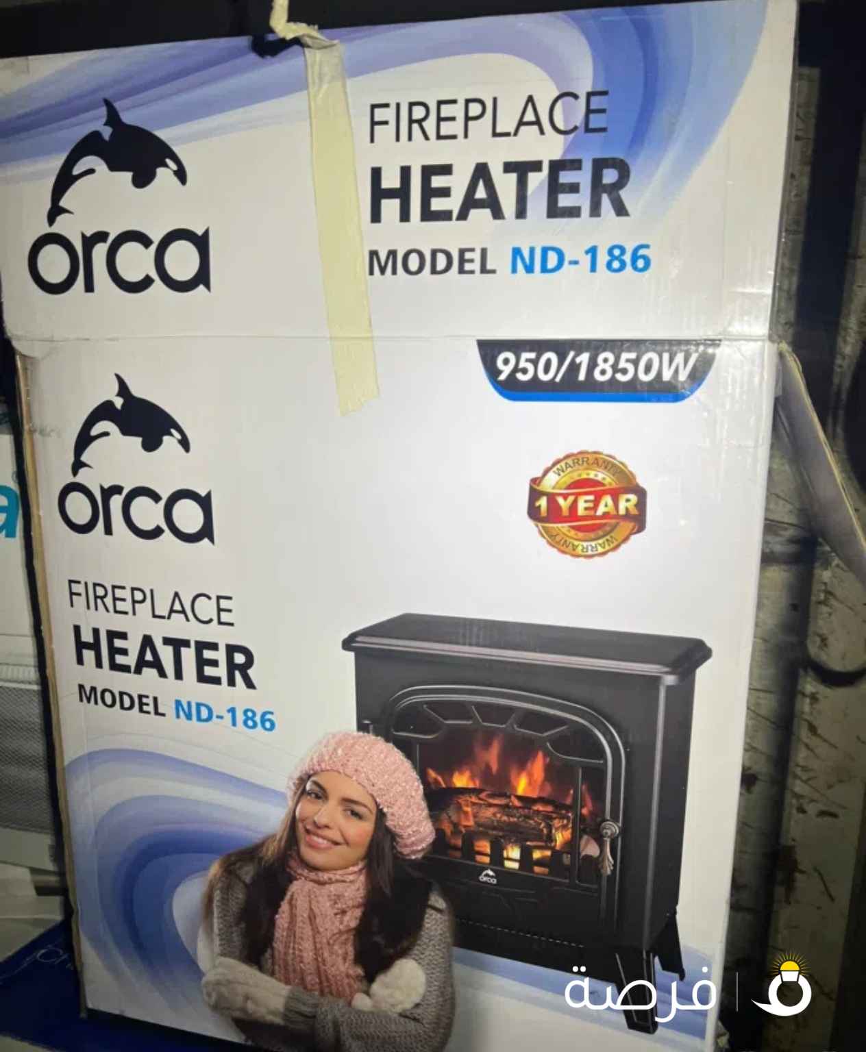 مدفئا للبيع جديدة بكرتونتها مسكرة ماركة اوركة