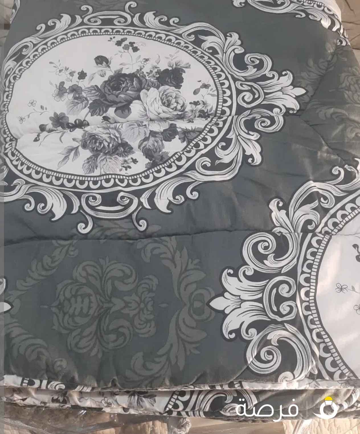 لحاف شتوي مع بطانية لفردين جدد